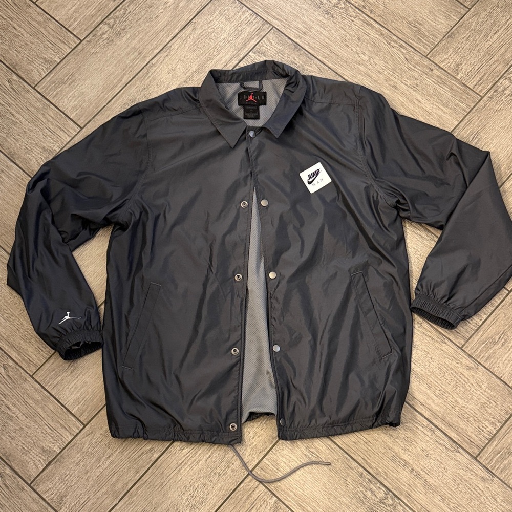 Jordan Men's Charcoal Windbreaker